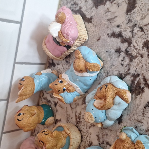 🐰 Pepi Ware set of 14 collectible rabbit figurines from the 70s - Picture 15 of 17